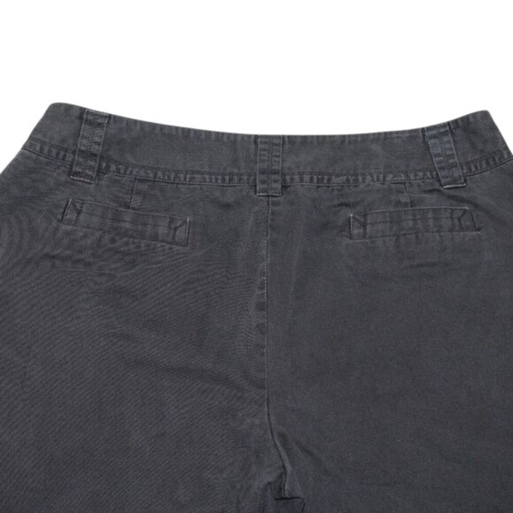 Rafaella Womans Plus Size 18W Black 100% Cotton Capris Pant - Picture 3 of 8
